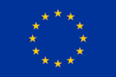 The logo of the EU